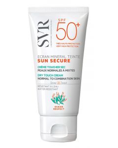 SVR Sun Secure Schermo Minerale Colorata SPF 50+ Crema Solare Viso Colorata Pelle Normale Mista 50 ml