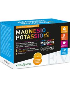 Magnesio Potassio + Vitam.c 20bust. Erbavita