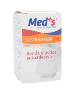 Med's Sustinea Flex Benda Elastica AutoAutoadesiva 4 m x 12 cm