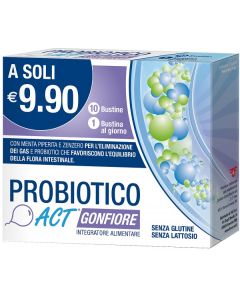 Probiotico Act Gonfiore 10 Buste