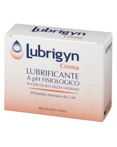 Lubrigyn Crema Vaginale Lubrificante 20 Bustine da 2 ml