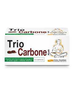Trio Carbone Plus Integratore Contro Gas Intestinali 40 Compresse