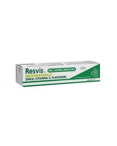 Resvis XR Resveratrolo Integratore Contro Tosse e Raffreddore 20 Compresse Effervescenti