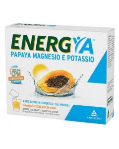 Energya Papaya Magnesio e potassio 14 bustine da 2,5g