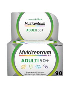 Multicentrum Adulti 50+ Integratore Multivitaminico Multiminerale 90 Compresse