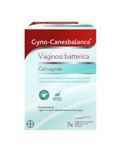 Gyno-Canesbalance Gel Vaginale contro Vaginosi Batterica e Infezioni Vaginali 7 Flaconcini