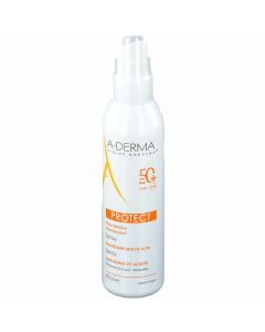 A-Derma Protect Spray Solare Corpo SPF 50+ Protezione Molto Alta 200 ml