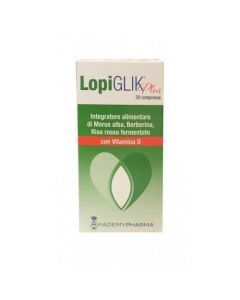 LopiGlik Plus Integratore Colesterolo 20 Compresse