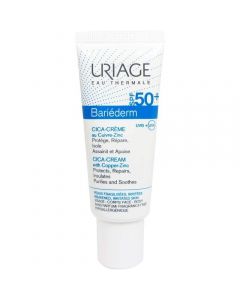 Uriage Bariéderm Cica-Crema SPF 50+ Con Cu-Zu Pelle Arrossata 40 ml