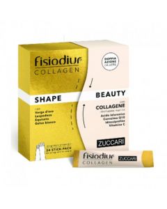 Fisiodiur Collagen Shape Beauty Integratore a base di Collagene 24 stick
