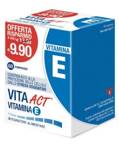 Vita Act Vitamina E Integratore antiossidante 60 compresse