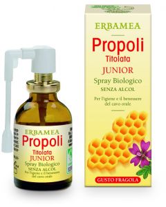 Erbamea Propoli Titolata  Junior Spray Biologico senz'alcol 20 ml