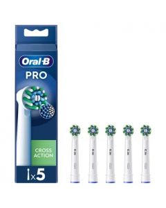 Oral B Power Refill Crossaction Confezione 5 Testine Di Ricambio