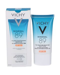 Vichy Minéral 89 Fluido Quotidiano Booster di idratazione 72H SPF 50+ 50 ml
