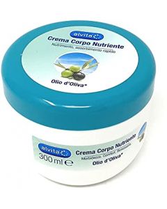 Alvita Crema Corpo Nutriente All'olio D'oliva, 300ml
