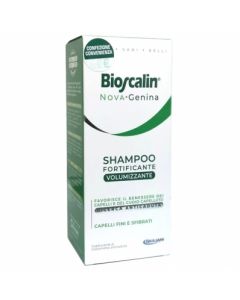 Bioscalin Nova Genina Shampoo Fortificante Volumizzante Promo per Capelli Fini e Sfibrati 200ml