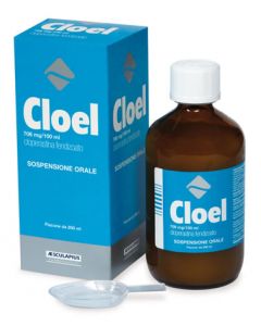 Cloel 708mg / 100 ml Cloperastina fendizoato Sciroppo Antitosse 200 ml
