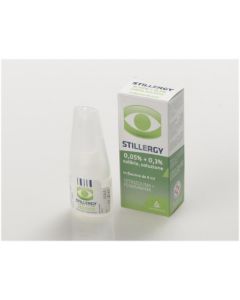 Stillergy Collirio 0,05% + 0,3 % Tetrizolina cloridrato Flacone 8 ml