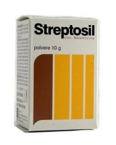 Streptosil Con Neomicina 99,5% + 0,5% Polvere Cutanea 10 g