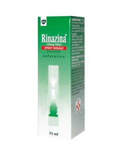 Rinazina Spray Nasale Decongestionante Nafazolina 0,1% 15 ml