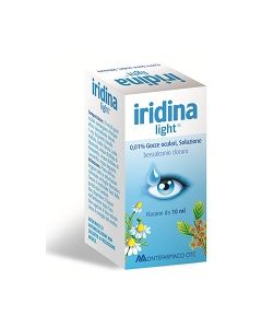Iridina Light Gocce 0,01% Benzalconio cloruro Collirio 10 ml