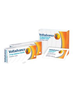 Voltadvance Polvere 25 mg Diclofenac Sodico Dolori Articolari 20 Bustine