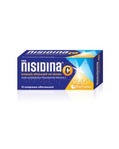 Neo Nisidina C Vitamina C / Acido acetilsalicilico / Paracetamolo 10 Compresse Effervescenti