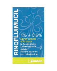 RinoFluimucil Spray Nasale 1%+0,5% N-Acetilcisteina Riniti 10 ml