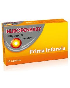 Nurofen Baby Prima Infanzia 60 mg Ibuprofene 10 Supposte
