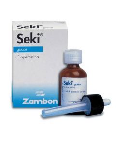 Seki Gocce 35,4 mg /ml Cloperastina Sedativo Tosse Flacone 25 ml