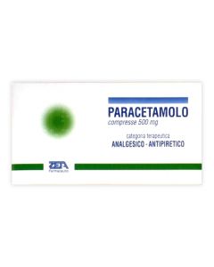 Paracetamolo Zeta 500mg Analgesico 20 Compresse