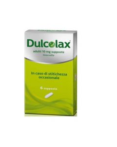 Dulcolax Supposte Adulti Lassative 10 mg Bisacodile 6 Supposte