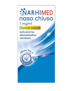 Narhimed Naso Chiuso 1 mg/ml Gocce Nasali Decongetionanti 10 ml