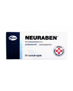 Neuraben 100 mg Benzoilossimetiltiamina Vitamina B 30 Capsule