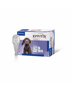 Effitix Soluzione Spot-On Cani Taglia Media 10-20 Kg 4 Pipette