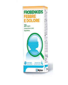 FrobenKids Febbre e Dolore 20 mg/ml Ibuprofene Sospensione Orale 150 ml