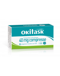Okitask 40 mg Ketoprofene Sale di Lisina 20 Compresse Rivestite