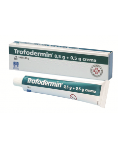 Trofodermin Crema Dermatologica 0,5g +0,5g Cicatrizzante 30 g