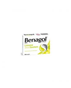 Benagol Pastiglie Limone Senza Zucchero Antisettico Cavo Orale 36 Pastiglie