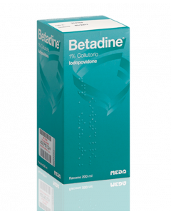 Betadine 1% Iodopovidone Collutorio Orale Flacone 200 ml