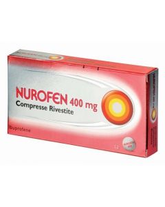 Nurofen 400 mg Ibuprofene Antidolorifico 12 Compresse Rivestite