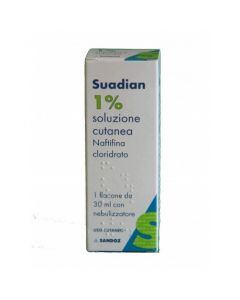 Suadian 1% Naftifina Cloridrato Soluzione Cutanea Con Nebulizzatore 30 ml