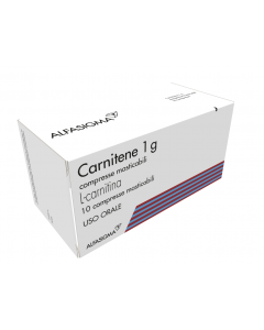 Carnitene 1g L-Carnitina 10 Compresse Masticabili