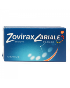 ZoviraxLabiale Crema Herpes 5% Aciclovir 2 g