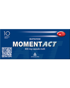 Momentact 400 mg Ibuprofene Antidolorifico 10 Capsule Molli