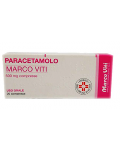 Paracetamolo Marco Viti 500Mg 20 Compresse