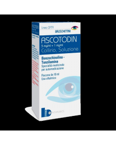 Ascotodin N-metilbenzochinolina metilsolfato Collirio Flacone 10 ml