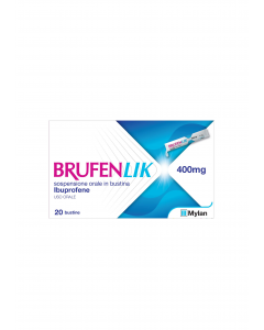 Brufenlik 400 mg Ibuprofene 20 Bustine da 10 ml