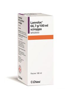Laevolac Sciroppo Lassativo 66,7%/100 ml Lattulosio 180 ml