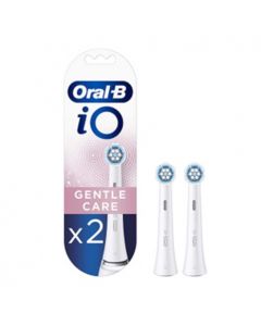 Oral-B Testine Di Ricambio Io Gentle Care Bianche 2 Pezzi